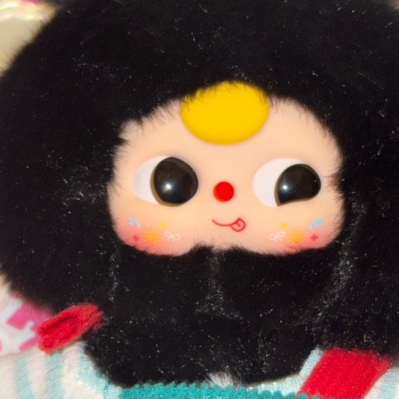 Baby Three Mini Bunny CONFIRMED Black Bunny Pendant *Defect - Picture 2 of 5